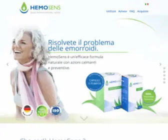 Senza-Emorroidi.it(Real hemorrhoids relief) Screenshot