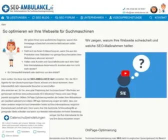 Seo-Ambulance.de((KMU)) Screenshot