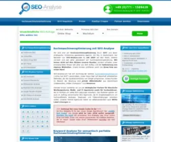 Seo-Analyse.com(SEO Analyse) Screenshot