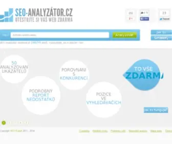 Seo-Analyzator.cz(This domain may be for sale) Screenshot
