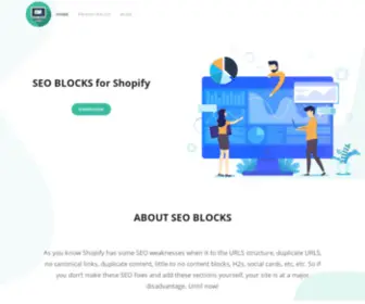 Seo-Blocks.com(SEO Blocks app for Shopify) Screenshot
