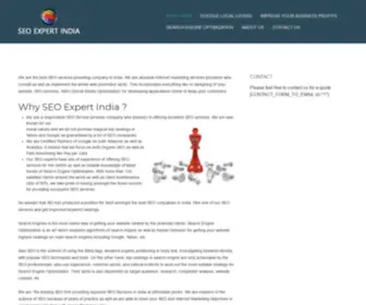 Seo-Expert-India.net(SEO Expert India) Screenshot