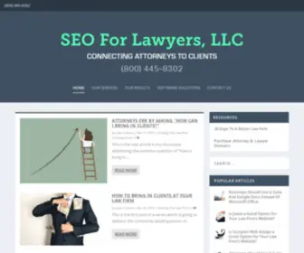 Seo-For-Lawyers.com(Attorney Search Engine Optimization (SEO)) Screenshot