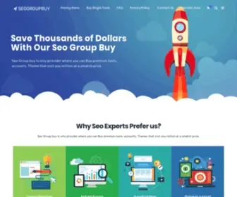 Seo-Group-Buy.com(Seo Group Buy) Screenshot