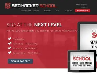 Seo-Hacker.org(Learn SEO through Training Courses) Screenshot