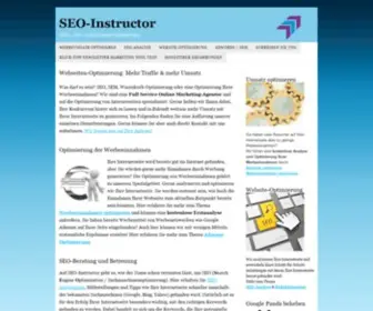 Seo-Instructor.de(Full Service Online Marketing) Screenshot