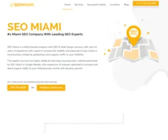 Seo-Miami.com(SEO Miami the #1 Miami SEO Company) Screenshot