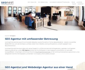 Seo-Nest.de(SEO Agentur für Firmen in der Hauptstadt und deutschlandweit) Screenshot