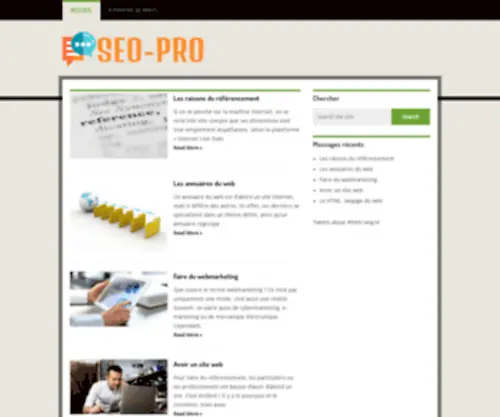 Seo-Pro.fr(Seo Pro) Screenshot