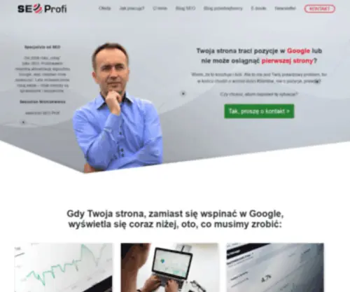 Seo-Profi.pl(Skuteczna reklama i promocja sklepów i stron internetowych) Screenshot