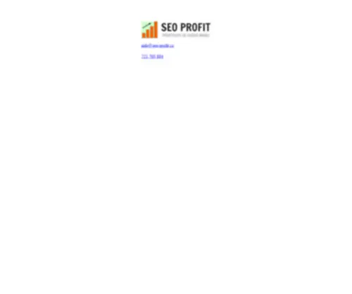 Seo-Profit.cz(SEO profit) Screenshot