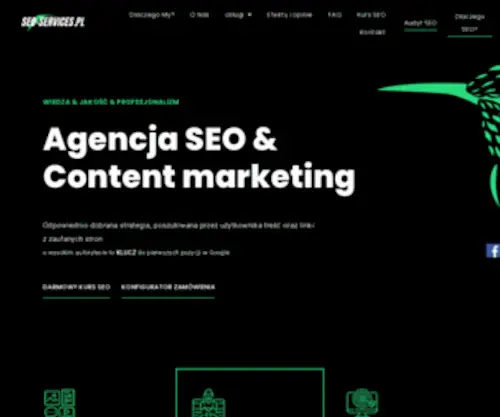 Seo-Services.pl(Agencja SEO & Content Marketing) Screenshot