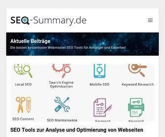 Seo-Summary.de(Tipps zur Suchmaschinenoptimierung) Screenshot