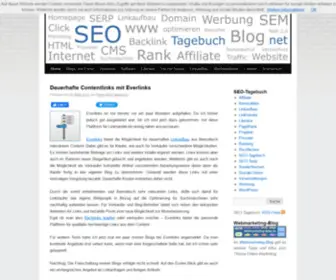 Seo-Tagebuch.net(Blog) Screenshot