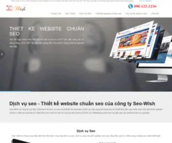 Seo-Wish.com(Dịch vụ seo) Screenshot