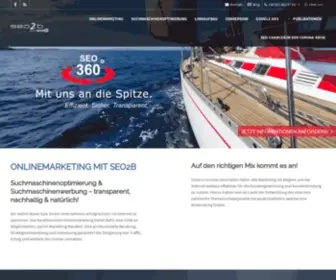 Seo2B.de(Onlinemarketing Agentur) Screenshot