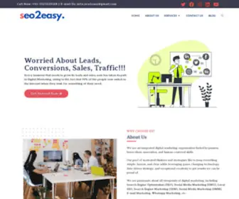 Seo2Easy.com(Worried about Leads) Screenshot