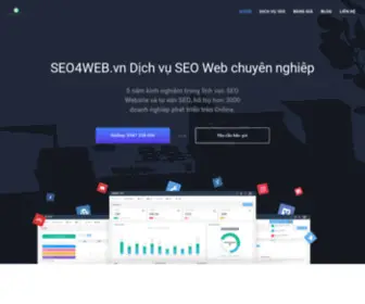 Seo4Web.vn(Dịch vụ SEO Website) Screenshot