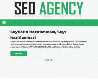 Seoagency.az(Veb saytlarin hazirlanmasi) Screenshot