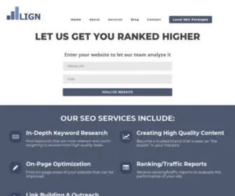 Seoalign.com(SEO Align) Screenshot