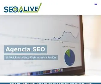 Seoalive.com(Agencia SEO Alive) Screenshot