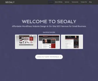Seoaly.com(Affordable SEO Audits) Screenshot