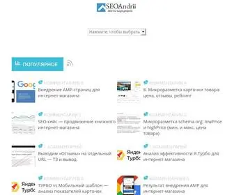 Seoandrii.ru(© SeoAndrii) Screenshot