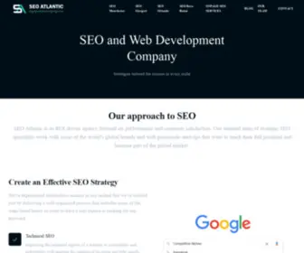 Seoatlantic.com(SEO Company) Screenshot