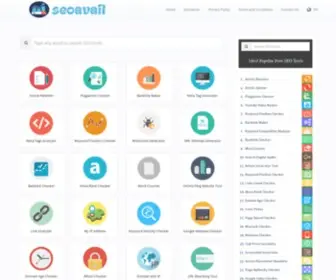 Seoavail.com(All To All SEO Tools) Screenshot