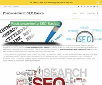 Seobasico.com(Posicionamiento SEO Basico) Screenshot