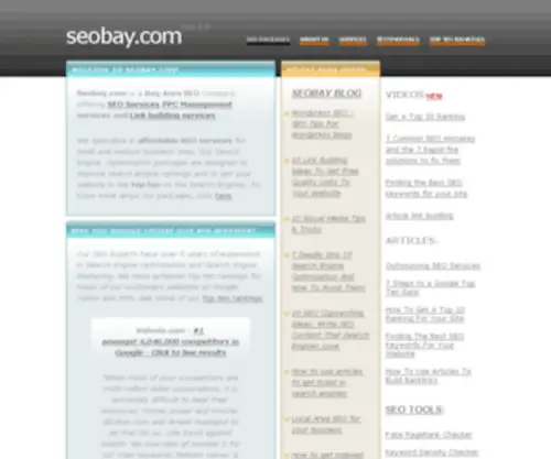 Seobay.com(seobay) Screenshot