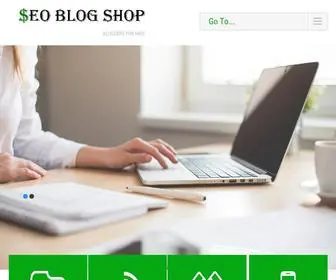 Seoblogshop.com(SEO Blog Shop) Screenshot