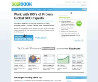 Seobook.com(We Love SEO) Screenshot