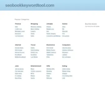 Seobookkeywordtool.com(Seo Book Keyword Tool) Screenshot