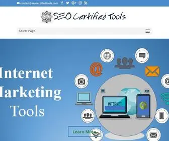 Seocertifiedtools.com(Internet Webmaster Tools) Screenshot