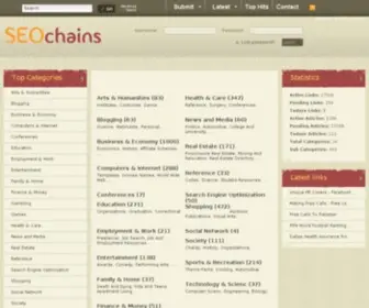 Seochains.com(Seo chains) Screenshot