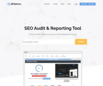 Seochecker.com(Analyze Websites With Free SEO Audit & Reporting Tool) Screenshot