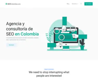 Seocolombia.com(SEO Colombia) Screenshot