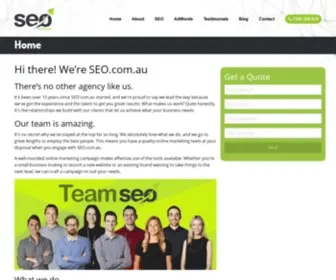 Seo.com.au(Pioneers in Australian SEO) Screenshot