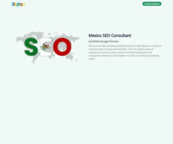 Seo.com.mx(Mexico SEO Consultant Mexico City) Screenshot