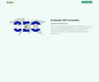 Seo.com.sv(El Salvador SEO Consultant San Salvador) Screenshot