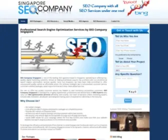 Seocompany.com.sg(Professional Search Engine Optimization Services by SEO Company) Screenshot