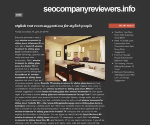 Seocompanyreviewers.co.uk(Best SEO Companies) Screenshot