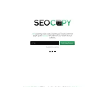 Seocopywrite.com(SEO copywriting) Screenshot