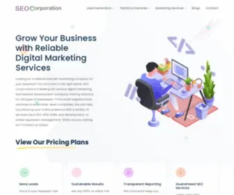 Seocorporation.net(Digital Marketing Company) Screenshot