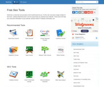 Seocrop.com(Free Seo Tools) Screenshot