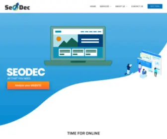 Seodec.com(Free & Paid SEO) Screenshot