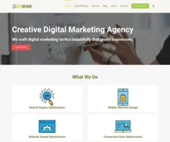 Seodennis.com(Creative Digital Marketing Agency) Screenshot