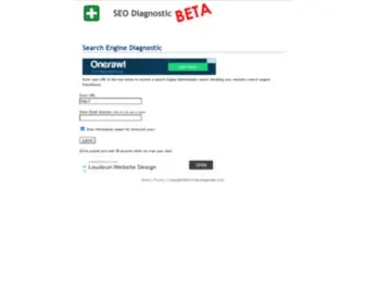 Seodiagnostic.com(SEO Diagnostic) Screenshot