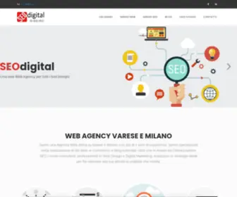 Seodigital.it(SEO Digital è una Web Agency a Varese e Milano) Screenshot